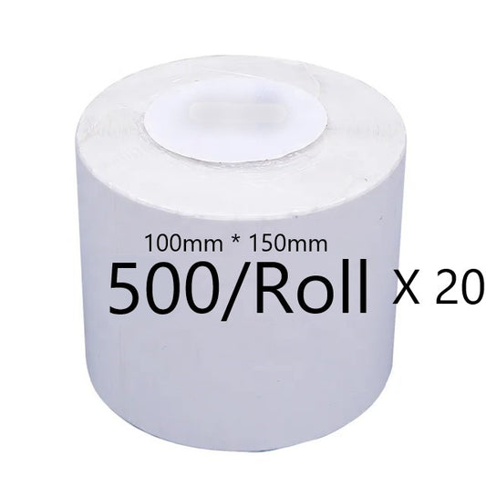 Bulk 10000 High-Quality 100*150mm Direct thermal labels[500*20 Rolls]